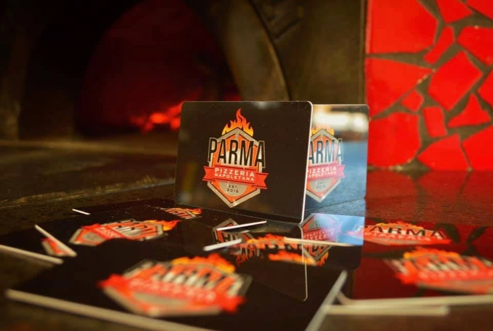 gift card for all Parma's Pizzeria locations